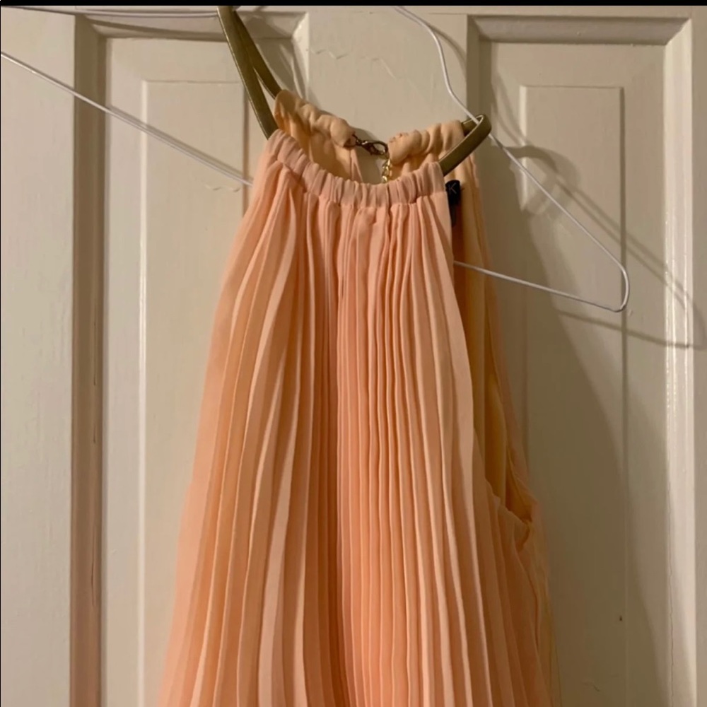 Beautiful coral formal dress